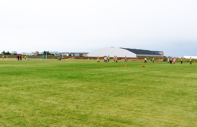 Nýtt æfingasvæði