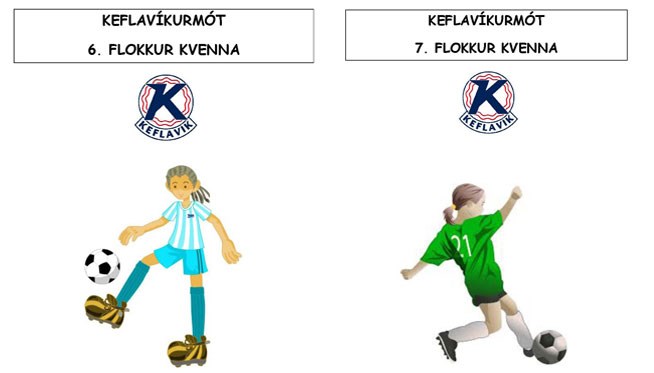 Haustmót 6. og 7. flokks kvenna á laugardaginn