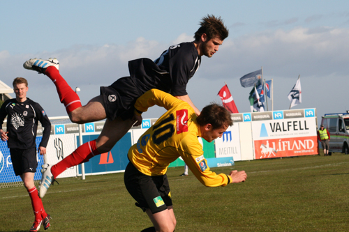 Tap í markaleik á Skaganum