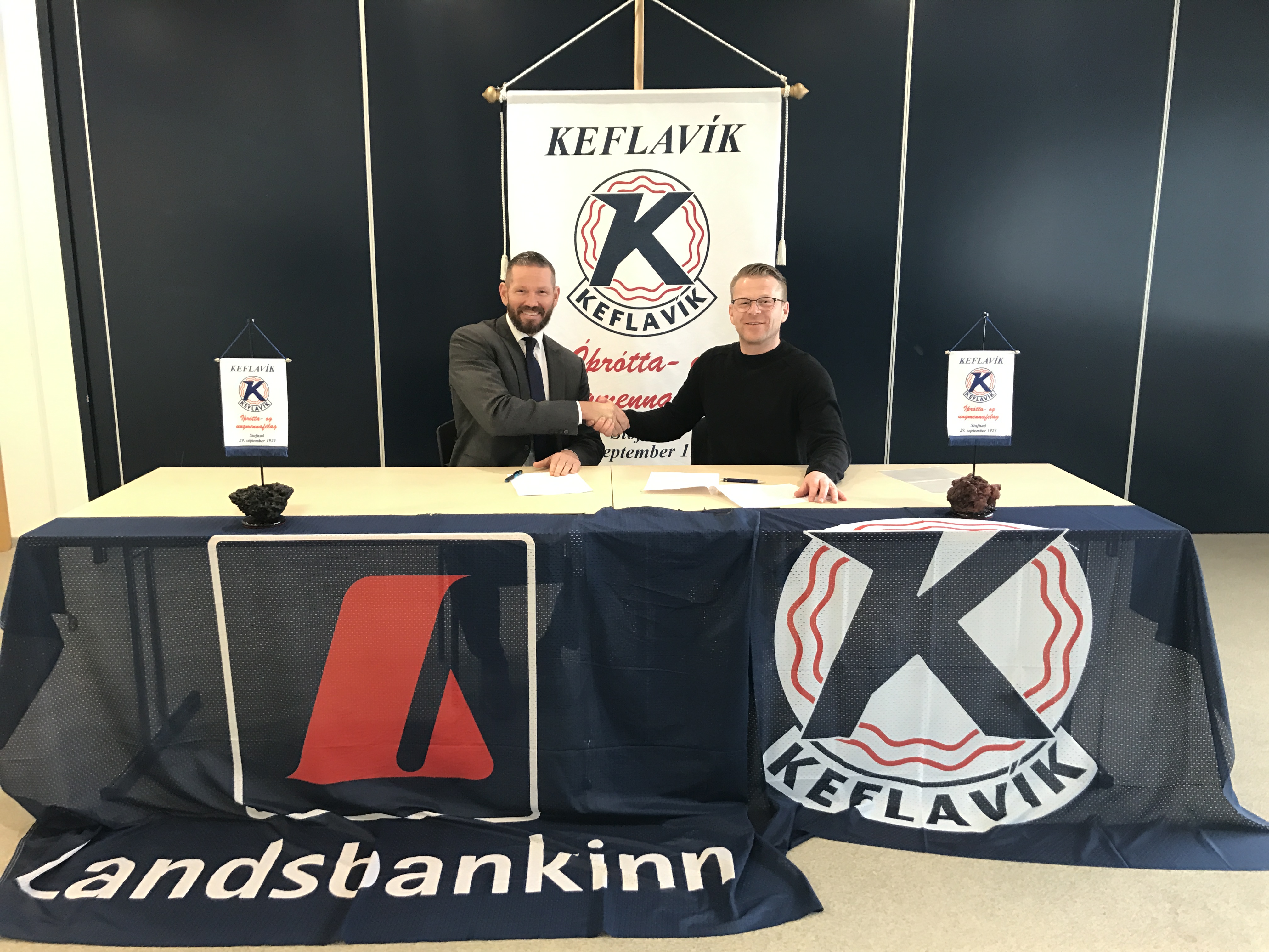 Landsbankinn styður Keflavík