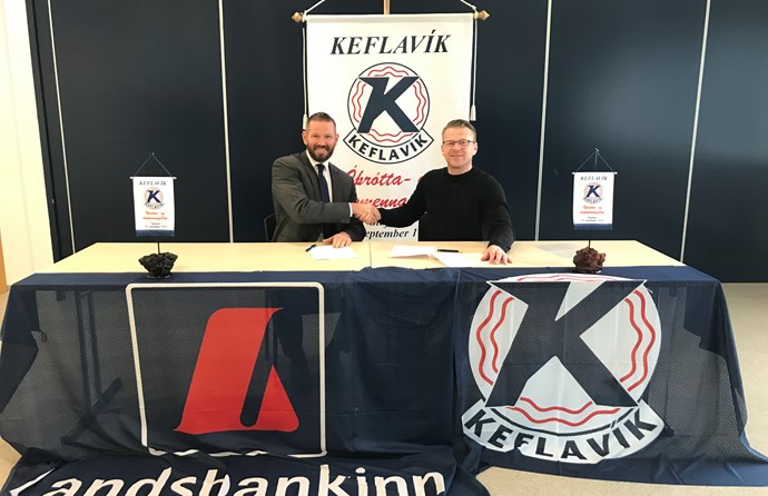 Landsbankinn styður Keflavík