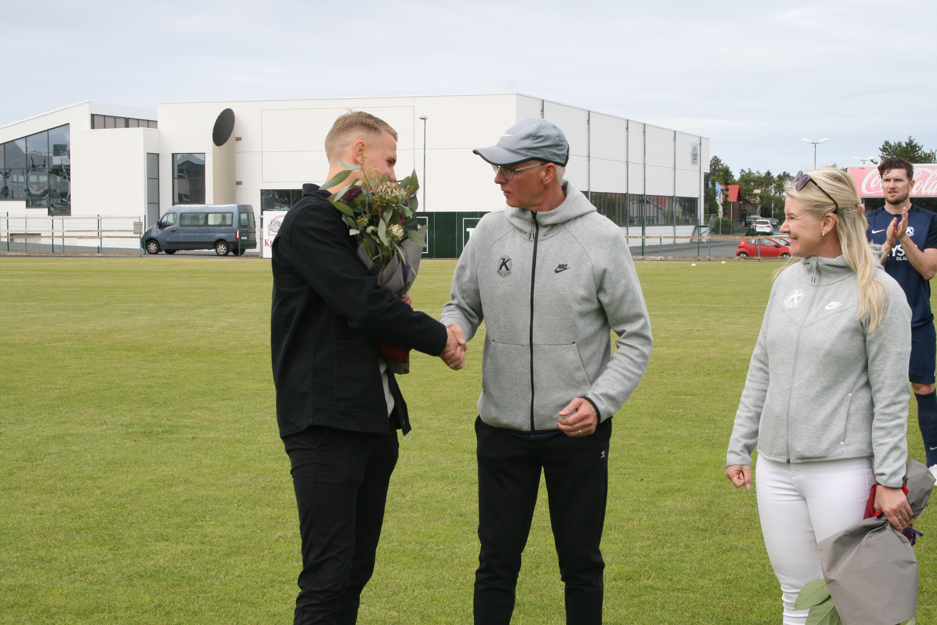 Ísak Óli og Samúel Kári