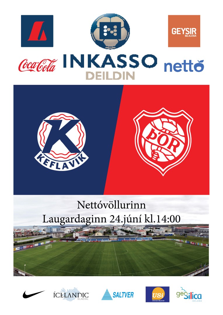 Keflavík-Þór Ak. á laugardaginn kl.14.00