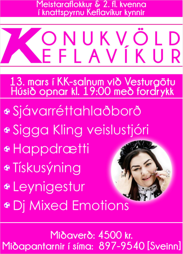 Minnum á Konukvöldið