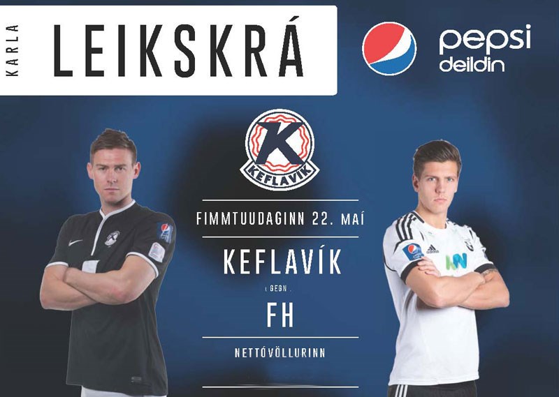 Leikskrá fyrir FH-leikinn