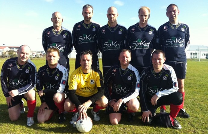 Leikur hjá eldri flokki í dag