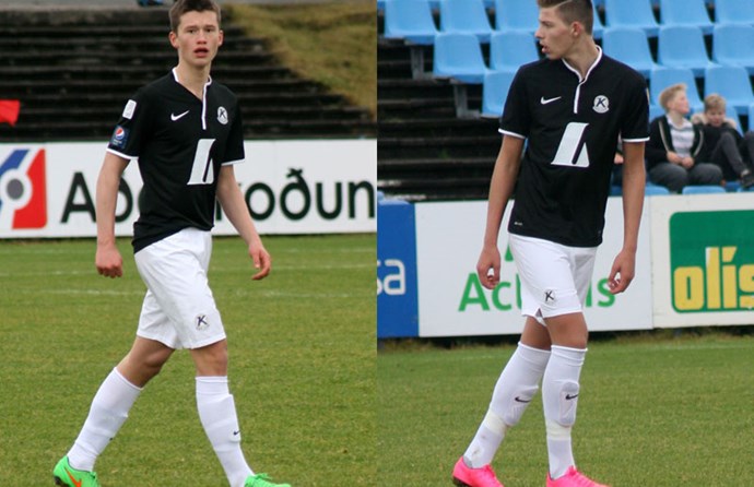 Sigurbergur og Stefan með U-17 ára liðinu