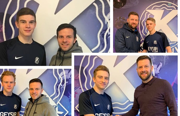 Keflavík semur við unga og efnilega leikmenn