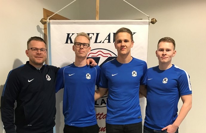 Knattspyrnudeildin semur við þrjá unga leikmenn