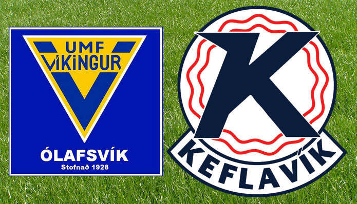 Keflavík gegn Víking Ó. í Faxanum í kvöld